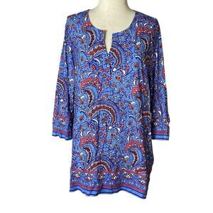 Coolibar UPF 50+ St. Lucia Sun Tunic Dress Top Women’s 2X